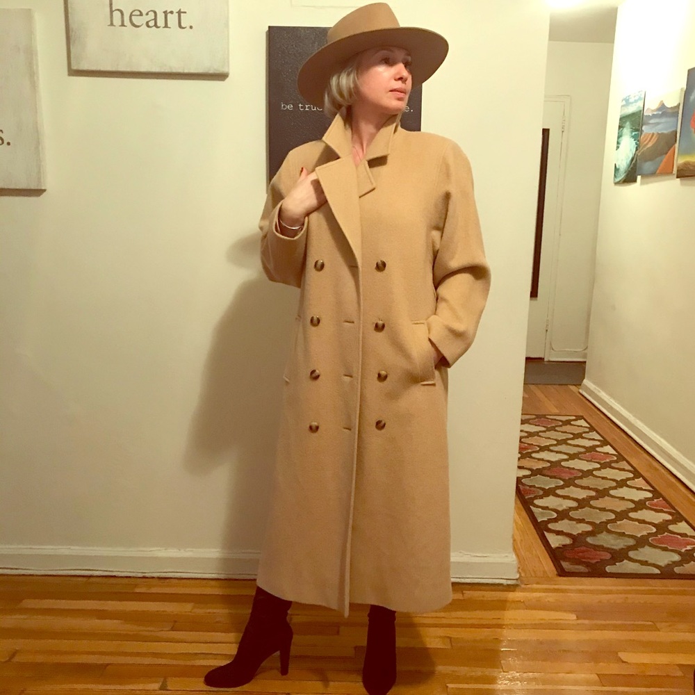Vintage Camel coat.